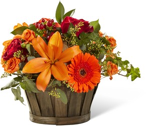 The FTD Harvest Memories Basket From Rogue River Florist, Grant's Pass Flower Delivery